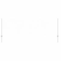 VidaXL Hek met paal zilver 0,8 x 50 m staal - thumbnail