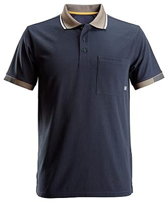 Herenpolo met Korte Mouwen Snickers Workwear 2724 Polo AllroundWork Technology 37.5® Marineblauw Maat M
