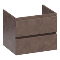 Brauer Joy - Onderkast - 60 cm - met 2 Softclose Lades Greeploos en 1 Sifon Uitsparing - Erosion - thumbnail