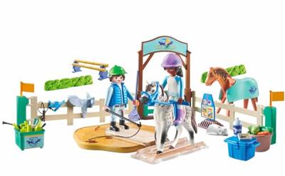 PLAYMOBIL 71637 Paarden van de Waterval Rijbaan, 67 onderdelen, vanaf 5 jaar - thumbnail