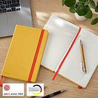 Leitz 44810019 Notitieboek Gelinieerd Geel Aantal paginas: 80 DIN A5 - thumbnail