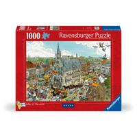 Ravensburger Cities of the World puzzel Gouda - 1000 stukjes - thumbnail