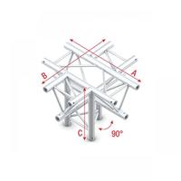 MILOS Milos Pro-30 Triangle F Truss - Cross + down 5-way, apex down - 71 cm - thumbnail