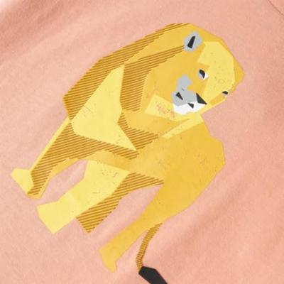 Kindershirt 140 lichtoranje - thumbnail