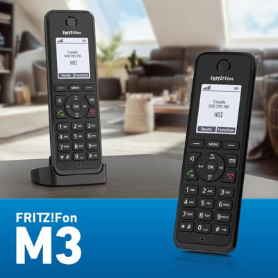 FRITZ! FRITZ!Fon M3 DECT-handset Zwart