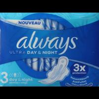 Always Always Maandverband Ultra Day & Night -10 St - thumbnail
