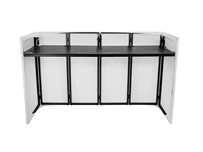 Omnitronic Large Mobile DJ Stand Mobiele DJ-tafel Aluminium, Textiel