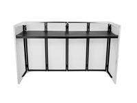 Omnitronic Large Mobile DJ Stand Mobiele DJ-tafel Aluminium, Textiel - thumbnail