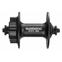 Kgs Shimano hb-m475 voornaaf schijfrem 6 gaats uitval 32 gaats mat zwart - thumbnail
