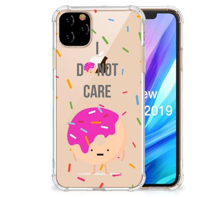Apple iPhone 11 Pro Max Beschermhoes Donut Roze Apple iPhone 11 Pro Max Beschermhoes Donut Roze