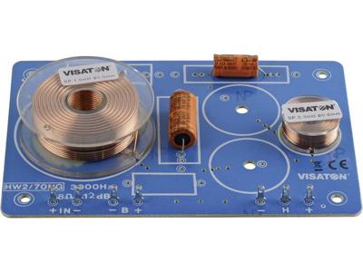 Visaton HW 2/70 NG - 8 Ohm 2-weg frequentiescheidingsfilter 8 Ω Visaton HW 2/70 NG - 8 Ohm 2-weg frequentiescheidingsfilter 8 Ω