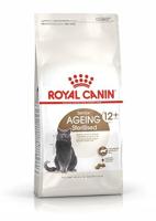 ROYAL CANIN Sterilised Ageing 12+ | dubbelverpakking | 2 x 400 g | compleet voer voor katten | speciaal voor gecastreerde Senior katten vanaf 12 jaar | Voor gewichtsbehoud - thumbnail
