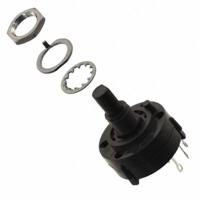 C & K Switches A10303RNZQ Rotary-Switch A Series Draaischakelaar 125 V/AC, 125 V/DC 2.5 A Schakelposities 3 1 stuk(s) - thumbnail
