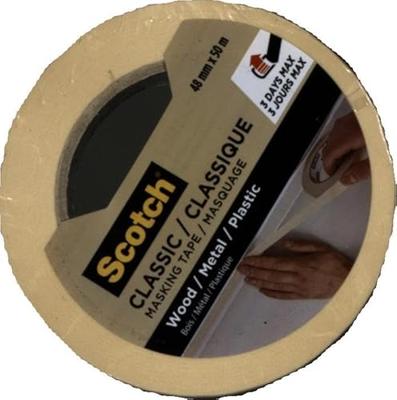 Afplaktape scotch classic 48mmx50m beige Afplaktape scotch classic 48mmx50m beige