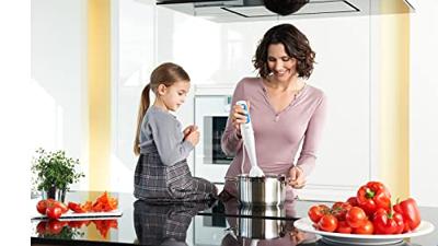 Handblender Braun MQ 3000 Smoothie Wit Wit/Blauw 700 W