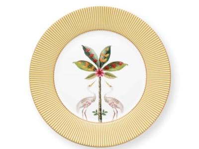 Pip Studio La Majorelle Ontbijtbord Geel 21cm Pip Studio La Majorelle Ontbijtbord Geel 21cm