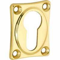 Artitec Cilinderrozet vierkant Mi Satori messing gelakt - thumbnail