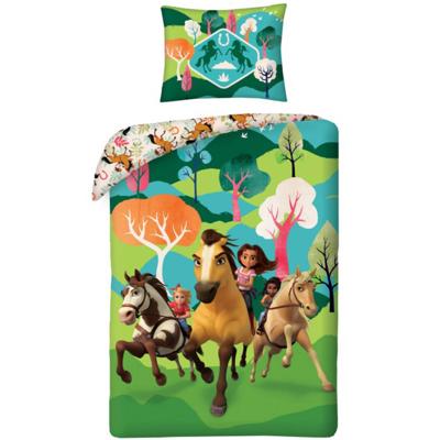 Spirit Dekbedovertrek Fortuna - 140 x 200 cm - Katoen - 70 x 90 cm Spirit Dekbedovertrek Fortuna - 140 x 200 cm - Katoen - 70 x 90 cm