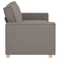 2-zitsbank Taupe 140 cm Stof - thumbnail