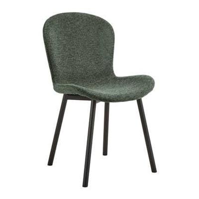 Bendt Eetkamerstoel 'Elani' Geweven stof, kleur Groen