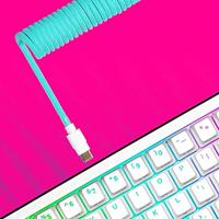 CoolerMaster KB-CPZ1 Coiled Cable/Double-Sleeved/ - thumbnail
