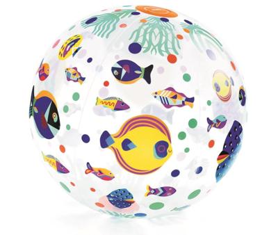 Opblaasbare bal - DJECO blauw