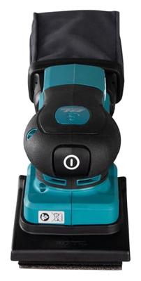 Makita BO005CGZ XGT 40 V Max 80x133 mm Vlakschuurmachine | zonder accu&apos;s en lader - BO005CGZ - thumbnail