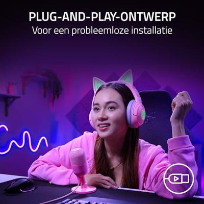 Razer Seiren V3 Mini Microfoon Roze - thumbnail