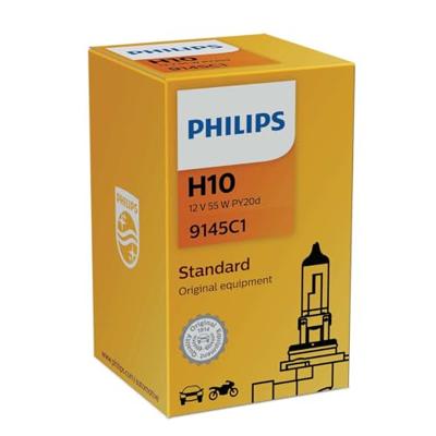 Philips "standaard" hoofdlamp car lamp h10 12v 45w