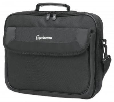 Manhattan Cambridge Clamshell Laptoptas Geschikt voor max. (laptop): 35,8 cm (14,1) Zwart