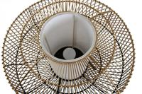 Bureaulamp DKD Home Decor Zwart Gouden Ijzer 50 W 220 V 39 x 39 x 38 cm - thumbnail