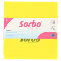 Sorbo nettes geel 38x38cm 5 stuks - thumbnail