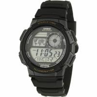 Casio AE-1000W-1AVEF Horloge Kwarts (l x b x h) 48.1 x 43.7 x 13.7 mm Zwart Materiaal (behuizing): Hars Materiaal (armband): Hars - thumbnail