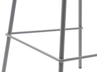 Lisomme Suus kunststof barkruk grijs - thumbnail