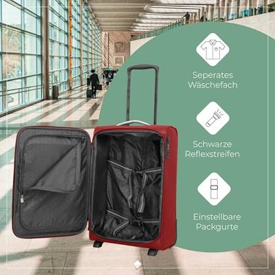 Travelite Jetpack Slim2 Cabin Rood
