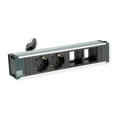 Bachmann 912.027 Stekkerdoos Zwart, Zilver 1 stuk(s) Bachmann 912.027 Stekkerdoos Zwart, Zilver 1 stuk(s)