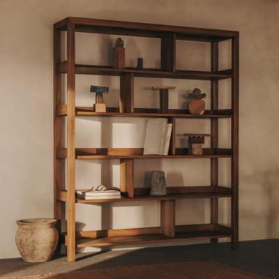 Kave Home Wandkast 'Sashi' Teakhout, 185 x 150cm Kave Home Wandkast 'Sashi' Teakhout, 185 x 150cm