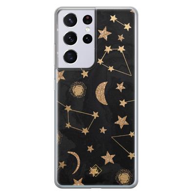 Samsung Galaxy S21 Ultra siliconen hoesje - Counting the stars