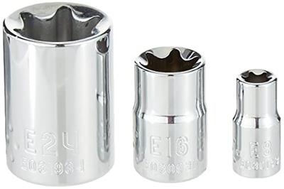 Expert by Facom Torx® Doppenset | 1/4" 3/8" - 1/2" | 13 Stuks - E034801 Expert by Facom Torx® Doppenset | 1/4" 3/8" - 1/2" | 13 Stuks - E034801