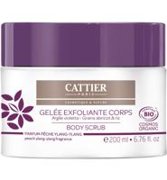 Cattier Body scrub perzik ylang ylang 200 Milliliter - thumbnail