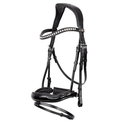 BR Bolton hoofdstel zwart maat:cob