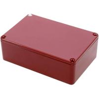 Hammond Electronics 1590B3RD Universele behuizing 116 x 77 x 38 Aluminium spuitgietwerk Rood 1 stuk(s) - thumbnail
