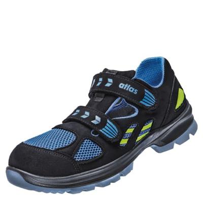 Atlas Werkschoen Flash 4600 90500 S1 | Zwart/Blauw | Maat 45 - 4043692370422
