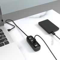Hub USB Vention VAS-J43-B015 Zwart (1 Stuks) - thumbnail