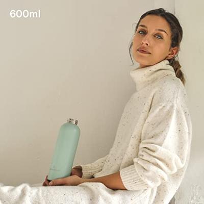 Waterdrop Stalen Fles Pastel Pink Matt 600ml Waterdrop Stalen Fles Pastel Pink Matt 600ml