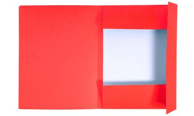 Exacompta dossiermap Foldyne ft 24 x 32 cm (voor ft A4), rood, doos van 50 stuks