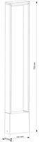 Deko Light 733041 Cata V Staande LED-buitenlamp Energielabel: F (A - G) LED 4 W Antraciet - thumbnail
