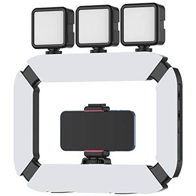 Ulanzi U200 Ringlamp Video Rig - met telefoonhouder en ingebouwde powerbank - thumbnail