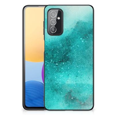Kleurrijke Telefoonhoesje Samsung Galaxy M52 Painting Blue