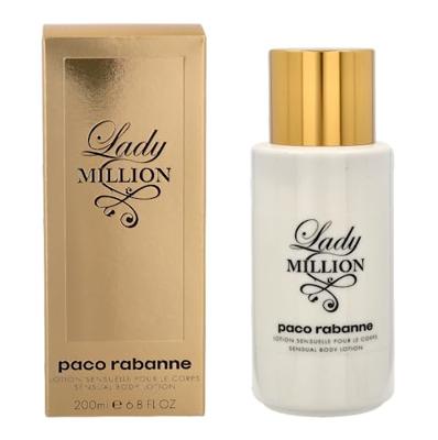 Rabanne - Paco Rabanne Lady Million Sensual Body Lotion 200ml Geparfumeerde Body Lotion Eau de Toilette Dames